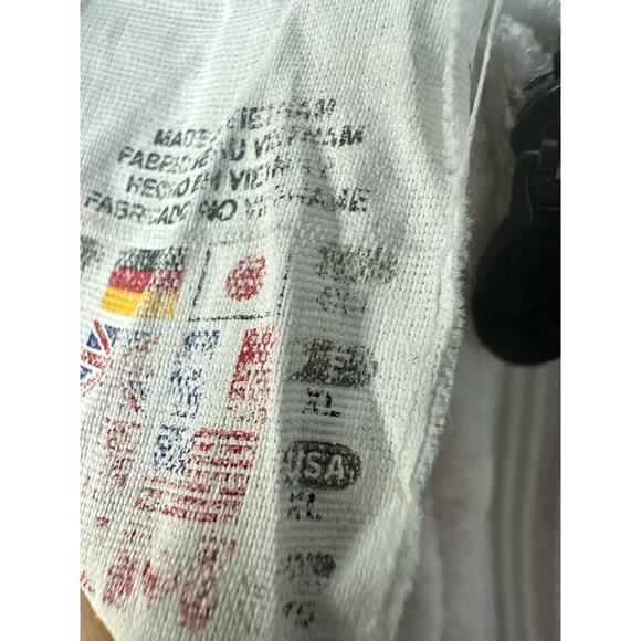 ADIDAS Climalite Men's Size Extra Large White Quarter Zip Pullover Long Sleeve - Picture 2 of 2